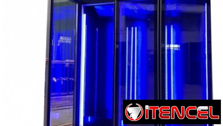 Nevera exhibidora Xings 3 puertas