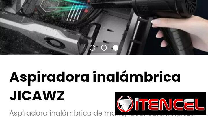 Aspiradora inalámbrica JICAWZ. Doble función: aspirador y soplador