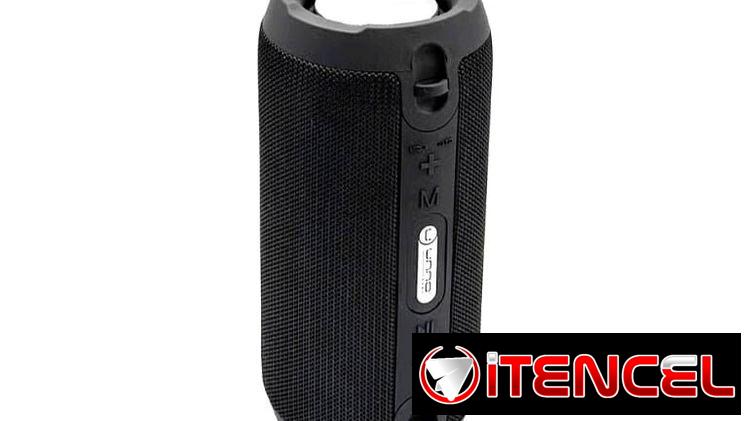 Bocina Unno Tekno Bullet TWS Bluetooth 5.0 10W Sonido 360° FM USB MicroSD Aux Portátil Batería 1500mAh