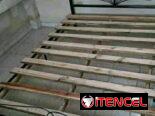 Camas de hierro con sus mesitas y trasporte incluido