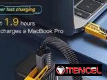 4 en 1/Cable de 65w adaptador incorporado iOS y Android
