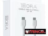 Cables Tipo C-Tipo C y Lighting-Tipo C para carga y datos de mayor rapidez.