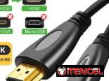 🔌 Cable Micro HDMI a HDMI 4K 🎥 | Alta Definición 📺 para Cámaras, Tablets, Proyectores y Más — 🎥 5.887.23.60 🎥