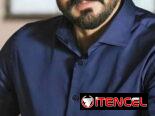 Camisas azul marino de vestir de mangas largas 58547627