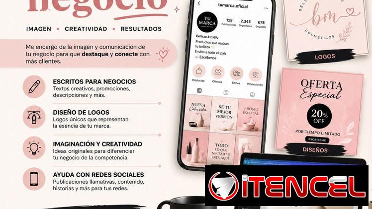 Marketing, ideas para negocios , logos, redes sociales y más