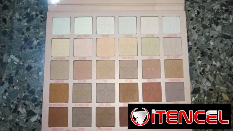 Paleta de Sombras, marca: Jeffree Star, modelo: Orgy, Original y Auténtico