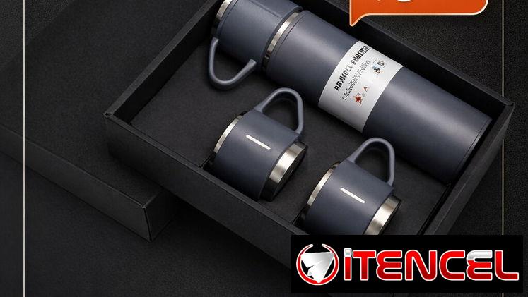 TERMO TÉRMICO CON 3 VASOS