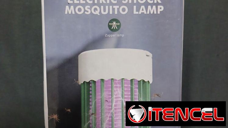 Lámpara mata mosquitos y demás insectos