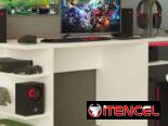 Buró escritorio y mesa de computadora gamer comunícate con Pedro