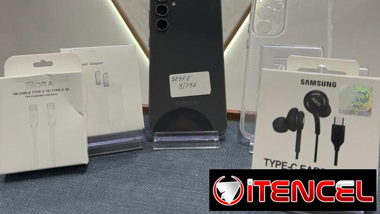 📌S23 FE: 8/256 🟢⚪️⚫️ cargador carga rápida, mica, forro y audífonos regalo❌ Variedad de Modelos 🔥 Garantia 💯