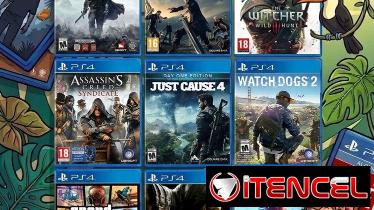 Alquiler discos PS4