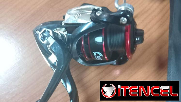 🚧 COMBO DE CARRETE Y CAÑA PARA PESCAR 🎣 🚧