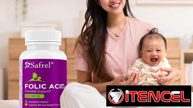 🛒✔ Acido folico de 400mg y 400Tabletas 20 USD