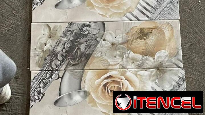 Preciosas losas con flores importadas máxima calidad