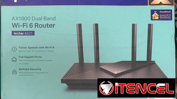 ROUTER TPLINK ARCHER AX1800/AX21 GIGABIT VPN CLIENTE Y SERVIDOR DUAL BAND  SELLADOS /63142460 /55821991
