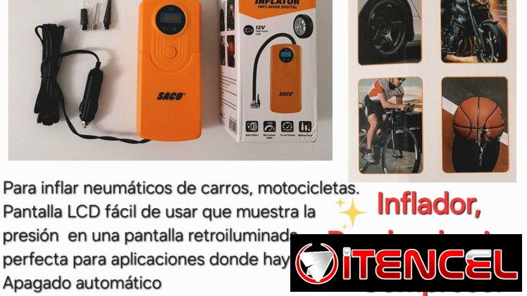Inflador compresor digital