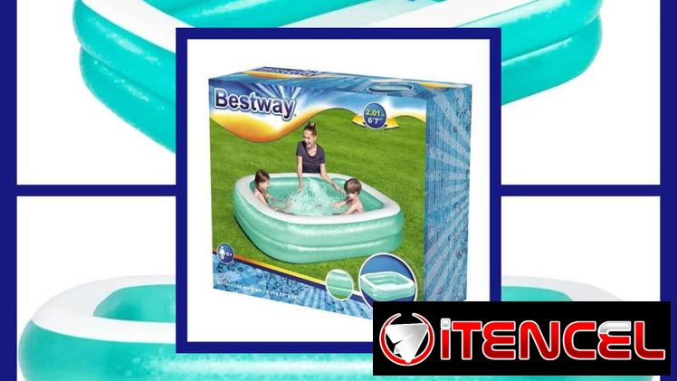 Piscina Bestway de 2 metros de largo por 1.46 metros de ancho ● Nueva, en su caja ●
