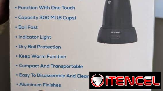 Cafetera eléctrica milexus