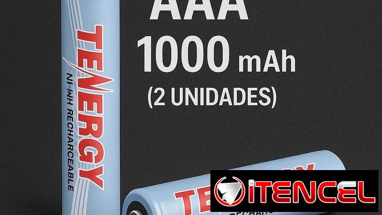 pilas aaa recargables 1000mah