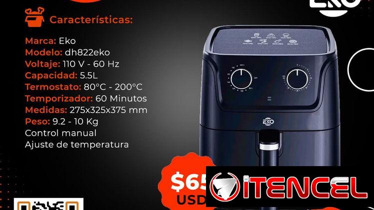 🍟 65🍟 FREIDORA EKO 5.5 LITROS LO MÁXIMO. FACTURA Y GARANTÍA. TLF 54833699