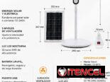 Ventilador Solar Recargable Stavel 16″ Nuevo Con Garantía (Acepto CUP, MLC, USD, ZELLE)