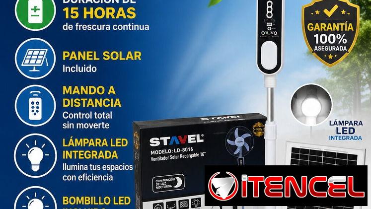 Ventilador Recargable