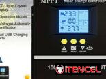 Control de carga de panel solar 100A  MPPT y PWM leer dentro