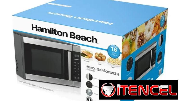 MICROONDAS HAMILTON BEACH 1.6 PIES (Lh)