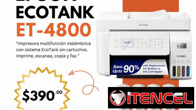 Epson EcoTank ET-4800 | videojuegoshabana.com