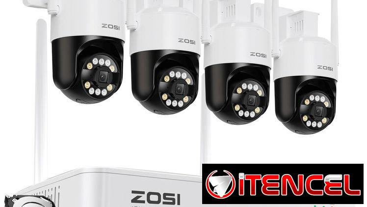 Cámaras de seguridad ZOSI 4MP PTZ MODELO C289 y C298 Pro🔐