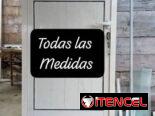 Puertas originales del duro aluminio , melamina y cristal.,mensajería incluída
