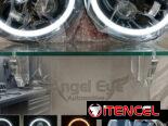 PANTALLAS LED MODERNAS DE 7 PULGADAS  tipo lupas con larga y corta de alta densidad y OJO DE ANGEL INCLUIDO ,💯‼️💯