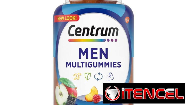 Multivitaminas Centrun woman y Men de gomitas 100 tab y 170 tab pomos sellados