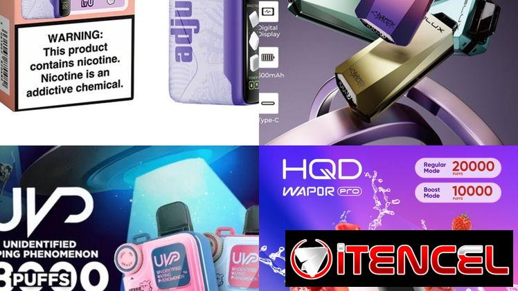Vaper-Cigarros electrónicos 6mil-8mil-10mil-13mil-15mil-20mil- 40mil -70 mil – 100 mil PUFFS variedad de sabores NUEVOS