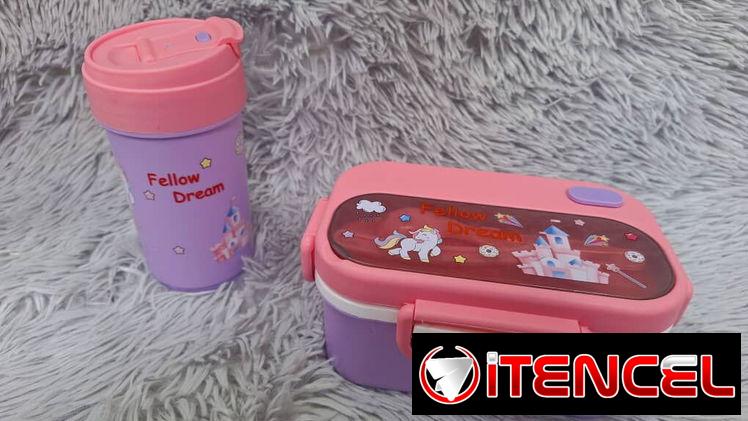 Set de lonchera para niños con pomo