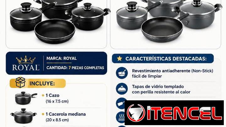 ANTIADHERENTE SET DE COCINA