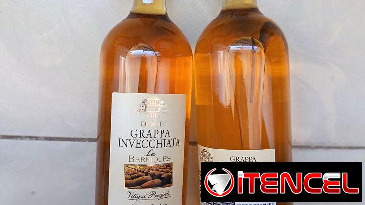 grappa invecchiata les barriques 12 mesi italia 70cl (20 USD)