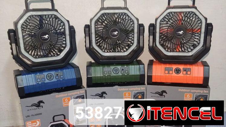 Ventiladores Recargables F6  Marca UNIZUKI