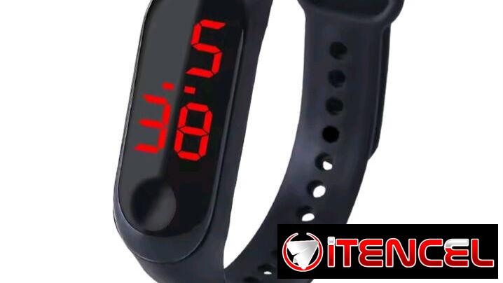 Reloj con display led