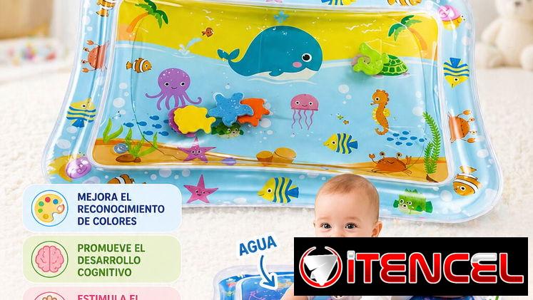 Tapete inflable para estimulación temprana de bebes