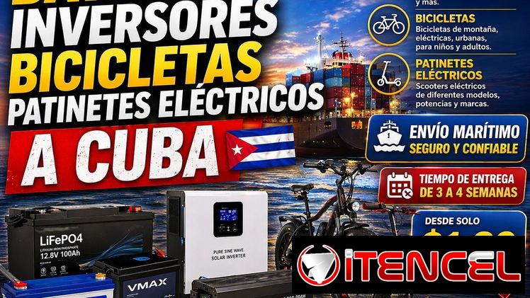 Envios aereos y maritimos de equipos por cantidad desde EEUU