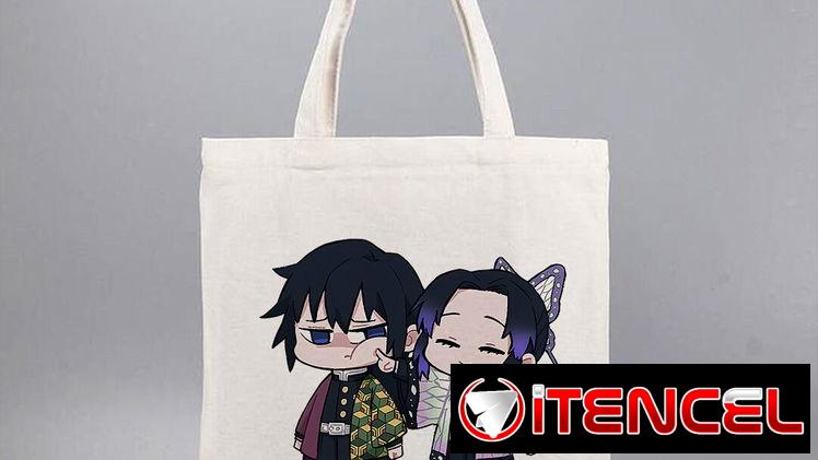 Bolsa de lienzo anime