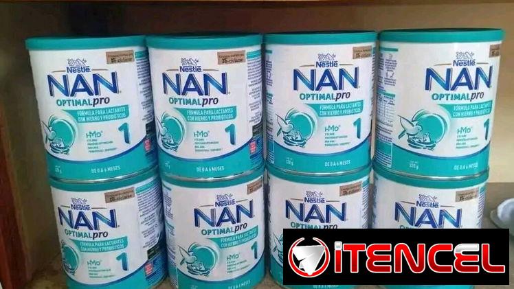 Leche NAN formula para lactantes con hierro y probióticos en 18 usd o al cambio de 320g