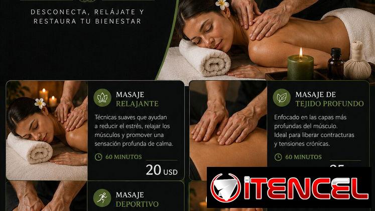 Masajista a domicilio🌿🙌