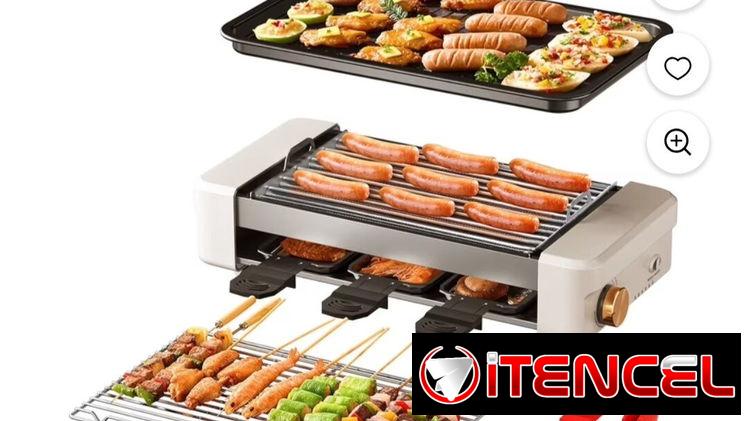 Parrilla multinacional eléctrica es manuales y facil de trasladar 60 Usd