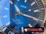🔵  ¡ estreno !  🔵 🕰oris aquis date movimiento calibre 400 automático suizo de manufactura propia