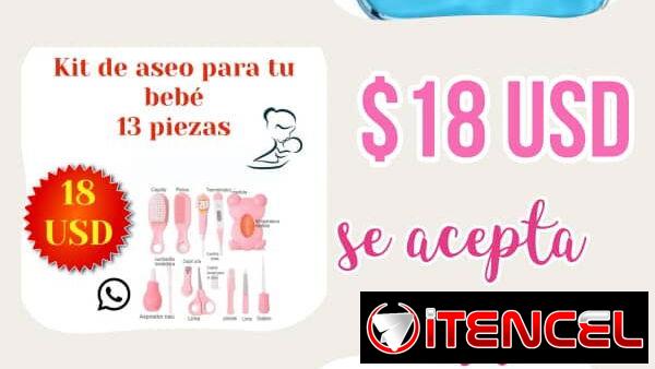 Kit de Aseo para bebé 🍼😃 💙🩷