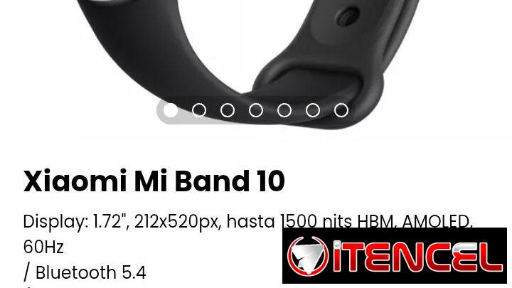 Xiaomi Mi Band 10. Nueva con garantía