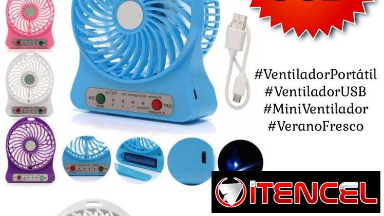 Ventiladores Recargables Pequeños