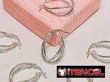 Argollas de Plata S925. LM joyería. El precio varía según el modelo